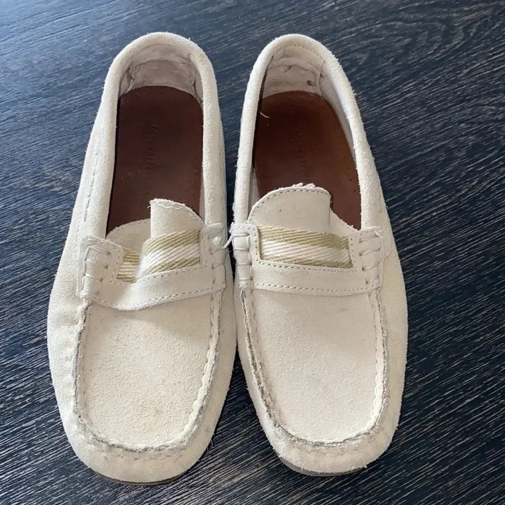 Zara suede boys loafers